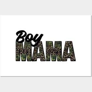 Camo Boy Mama Posters and Art